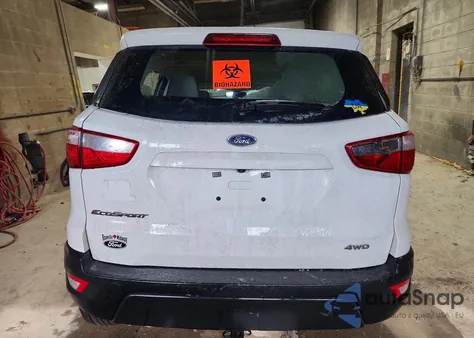 2019 Ford Ecosport S из США, поврежденный, VIN MAJ6S3FLXKC299270